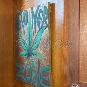 Stoner Zone – Original Painting in the Belly of the Beast (an old Boat located near San Francisco) - CO88.co