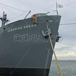 The SS Jeremiah O’Brien (a Liberty ship built during World War II) with Docking Rope - CO88.co