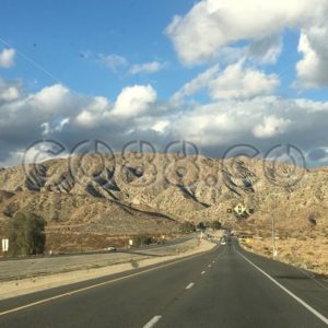 Gorgeous View of the Desert Mountains on the Main Highway going from Lake Elsinore to Joshua Tree - CO88.co