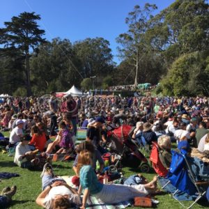 Large Crowd at a Music Festival – Hardly Strictly Bluegrass (HSB) held in San Francisco, California - CO88.co