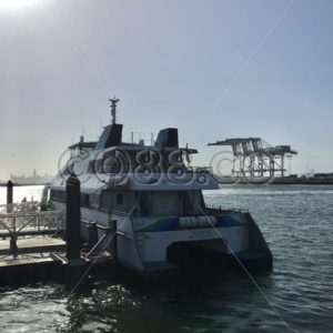 Scorpio, a 225-Passenger Propeller-driven Ferry Boat with 25-knot Service Speed docked in Alameda - CO88.co