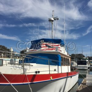 Happy Birthday America!! Patriotic Soaring American Bald Eagle/US Flag Composite on Trawler near SF - CO88.co